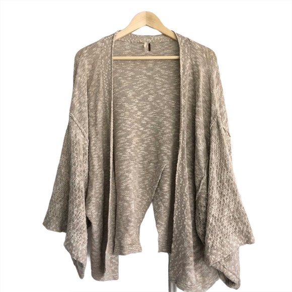Free People Sweaters - Free People Cardigan Sweater Open Front Kimono Slv